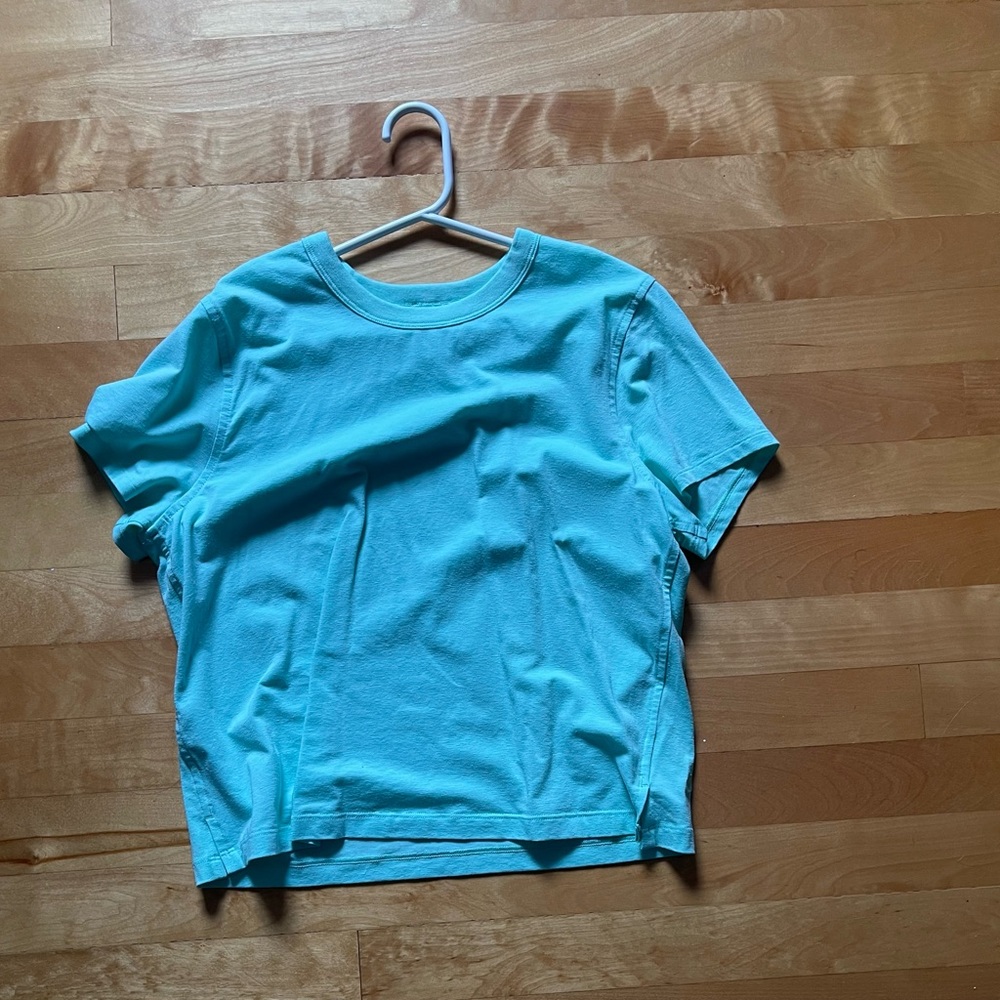 Cotton blend tee
